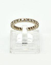 Lot 67 - Alliance américaine or et diamants