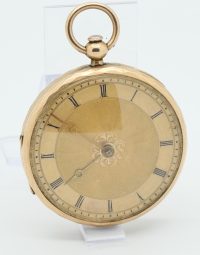 Lot 28 - Montre gousset en or