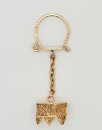 Lot 16 - Porte-clé en or
