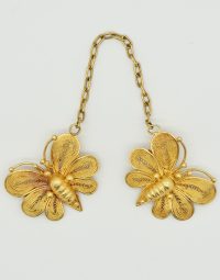 Lot 21 - Bijou de corsage en or