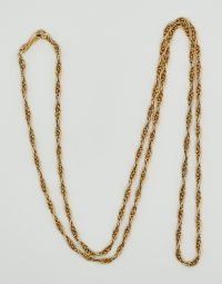 Lot 22 - Chaine en or