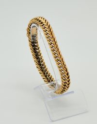 Lot 30 - Bracelet gourmette en or