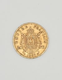 Lot 34 - Pièce 20 Francs or