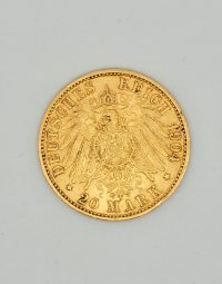Lot 55 - Pièce de 20 Mark Or Wilhelm II