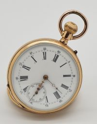 Lot 71 - Montre gousset en or