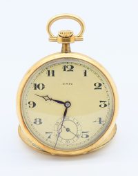 Lot 47- UNIC. Montre gousset en or