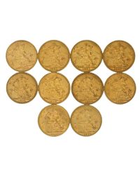Lot 15 - Dix Souverains Or