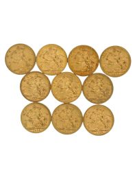 Lot 17 - Dix Souverains Or