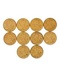 Lot 22 - Dix Souverains Or
