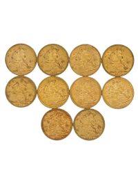 Lot 23 - Dix Souverains Or
