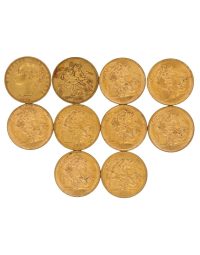 Lot 24 - Dix Souverains Or