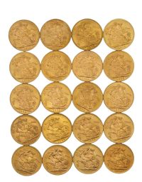 Lot 31 - Vingt Souverains or