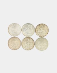 Lot 39 - Six pièces de 100 Francs en argent