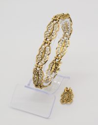 Lot 33 - Bracelet en or