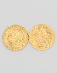 Lot 53 - Deux Souverains Or