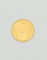 Lot 01 - Pièce mexicaine de 2½ Pesos en or
