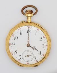 Lot 13 - Montre gousset en or