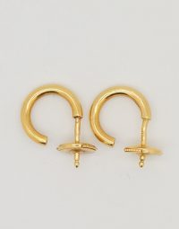 Lot 42 - Petites créoles en or