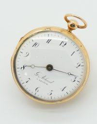 Lot 45 - ACHARD. Montre gousset en or