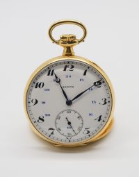 Lot 12 - ZENITH. Montre gousset en or