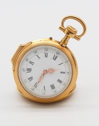 Lot 67 - Montre de col en or