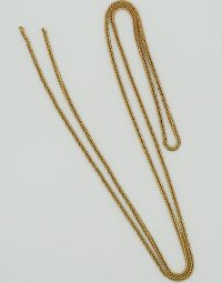 Lot 72 - Chaine en or cassée