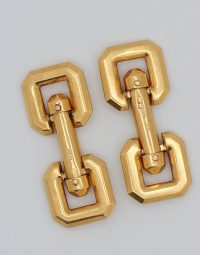 Lot 15 - Boutons de manchette en or