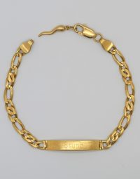 Lot 73 - Gourmette en or