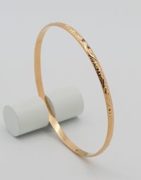 Lot 25 - Bracelet jonc en or